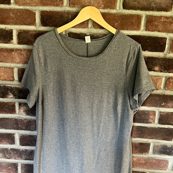 Grey T-shirt Dress - Picture 3 of 3
